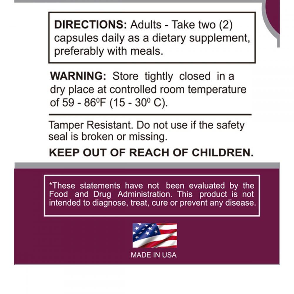 reverestrol etiqueta